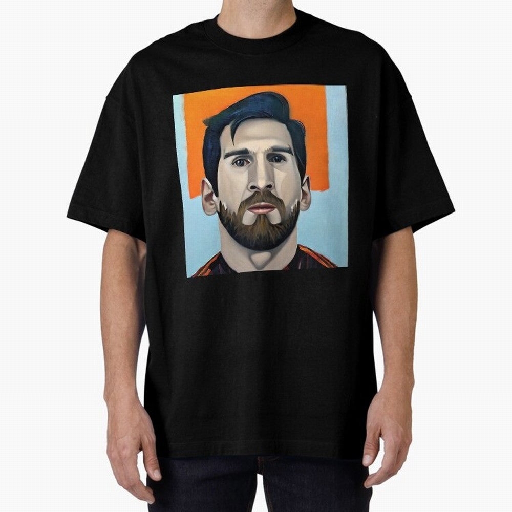 portrait of Messi with beard Classic T-Shirt Celebrate Unforgettable Nights in FIFA World Cup 2026 USA Canada Mexico Connected to Cristiano Ronaldo, Brazil Energy, Fan Favorite Moments, National Team Passion, Big Match Drama and Soccer History;