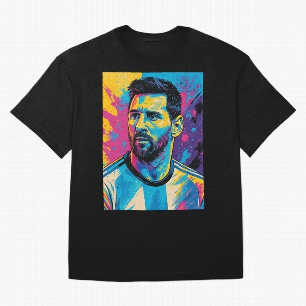 MiaMessi Premium Classic T-Shirt Stand Out with Spirit from Global Football Passion for FIFA World Cup 2026 USA Canada Mexico, Centered on Messi, CR7 and Mbappe, Netherlands, Classic Soccer Heritage, Championship Pressure, Fan Loyalty and