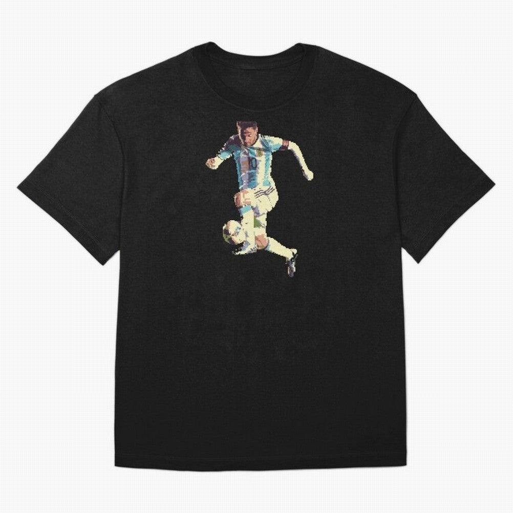Lionel Messi Oversized T-Shirt Enjoy the Biggest Football Party of FIFA World Cup 2026 USA Canada Mexico for Fans of Messi and Argentina and Brazil, Bringing Sports Nostalgia, International Competition, Famous Players and Unforgettable Victories;