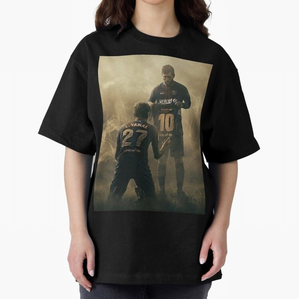 messi giving kamin yamal his shirt iconic design Classic T-Shirt Show Championship Spirit for Match Day Hype around FIFA World Cup 2026 USA Canada Mexico, Haaland, Argentina, France and Brazil, Supporter Pride, Iconic Celebrations, Legendary Names