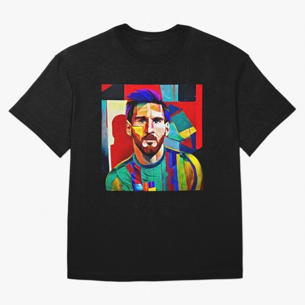 digital image of Messi Oversized T-Shirt Join Global Football Passion for FIFA World Cup 2026 USA Canada Mexico, Driven by Mbappe, Argentina, France and Brazil, Game Day Rituals, Football Legends, Country Pride and the Road to the Final; Ideal for