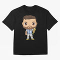 Messi_Champion Oversized T-Shirt Bring Match Day Fire to FIFA World Cup 2026 Group Stage with Neymar, Haaland and Cristiano Ronaldo, England Energy, Championship Spirit, Famous Goals, Roaring Crowds and International Football Unity; Great for