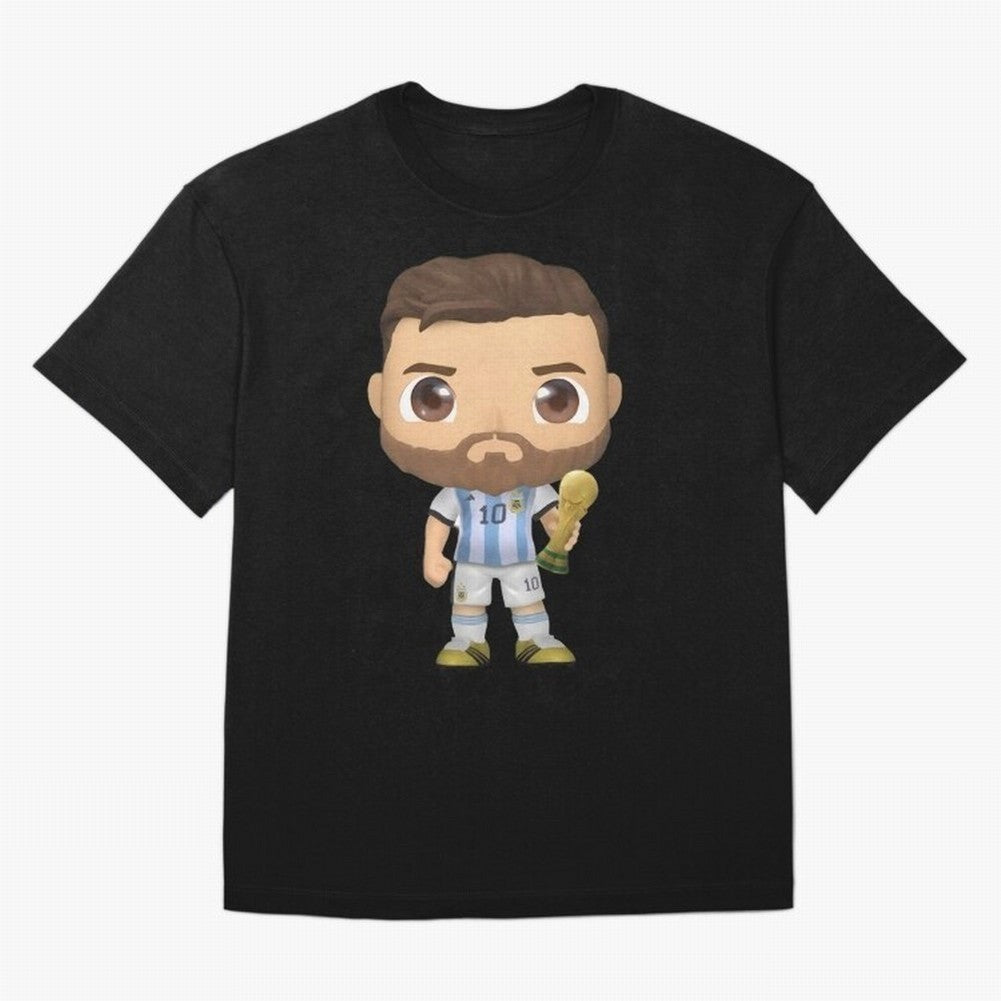 Messi_Champion Oversized T-Shirt Bring Match Day Fire to FIFA World Cup 2026 Group Stage with Neymar, Haaland and Cristiano Ronaldo, England Energy, Championship Spirit, Famous Goals, Roaring Crowds and International Football Unity; Great for