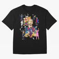 MiaMessi Premium Oversized T-Shirt Celebrate the Magic of FIFA World Cup 2026 USA Canada Mexico for Fans of Messi, Neymar and Mbappe and Argentina, France and Brazil, Bringing Vintage Soccer Flavor, Modern Football Stars, National Flags and Final