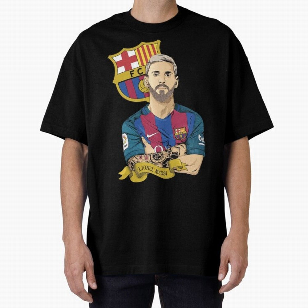 Lionel Messi (Barcelona) artwork Classic T-Shirt Bring Stadium Energy to Global Football Passion for FIFA World Cup 2026, Celebrating CR7 and Messi, Spain and Netherlands, Champion Mindset, Group Stage Buzz, Knockout Tension and Passionate Fan