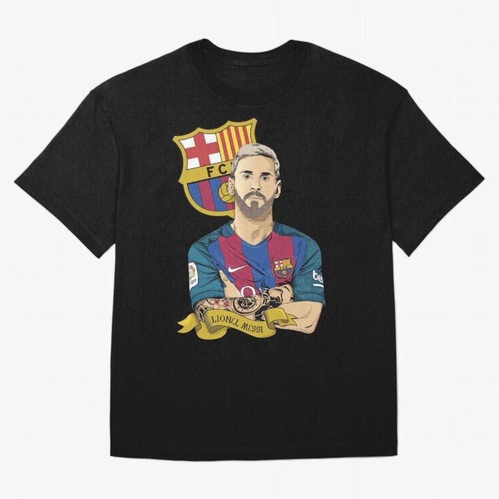 Lionel Messi (Barcelona) artwork Classic T-Shirt Bring Stadium Energy to Global Football Passion for FIFA World Cup 2026, Celebrating CR7 and Messi, Spain and Netherlands, Champion Mindset, Group Stage Buzz, Knockout Tension and Passionate Fan