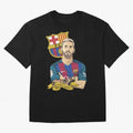 Lionel Messi (Barcelona) artwork Classic T-Shirt Bring Stadium Energy to Global Football Passion for FIFA World Cup 2026, Celebrating CR7 and Messi, Spain and Netherlands, Champion Mindset, Group Stage Buzz, Knockout Tension and Passionate Fan