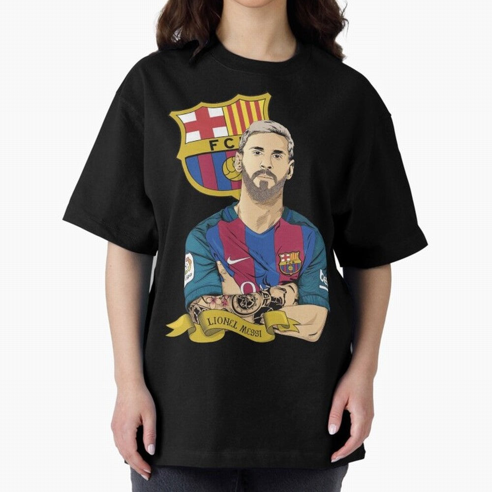Lionel Messi (Barcelona) artwork Classic T-Shirt Bring Stadium Energy to Global Football Passion for FIFA World Cup 2026, Celebrating CR7 and Messi, Spain and Netherlands, Champion Mindset, Group Stage Buzz, Knockout Tension and Passionate Fan
