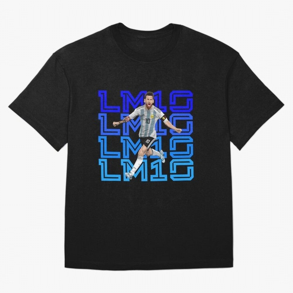 Lionel Messi 10 Oversized T-Shirt Stand Out with Spirit from Global Football Passion for FIFA World Cup 2026 Group Stage, Built around Messi, CR7 and Mbappe, France, Global Supporter Spirit, Legendary Goals, National Colors and Tournament