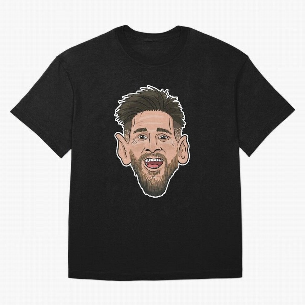 messi toon face argentina Classic T-Shirt Keep Football History Alive during Match Day Hype around FIFA World Cup 2026 Group Stage, Mbappe, Spain, Fan Favorite Moments, National Team Passion, Big Match Drama and Soccer History; Great for Supporters