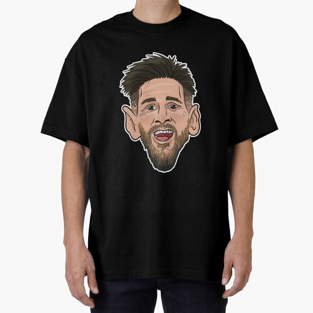messi toon face argentina Classic T-Shirt Keep Football History Alive during Match Day Hype around FIFA World Cup 2026 Group Stage, Mbappe, Spain, Fan Favorite Moments, National Team Passion, Big Match Drama and Soccer History; Great for Supporters