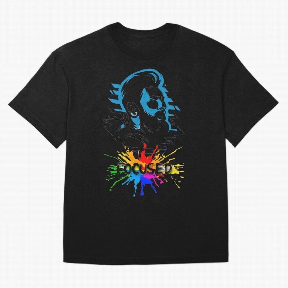 Lionel Messi Focused Classic T-Shirt Carry Match Day Hype around FIFA World Cup 2026 USA Canada Mexico, Messi, Neymar and Mbappe, Spain and Netherlands, Fan Favorite Moments, National Team Passion, Big Match Drama and Soccer History; Great for