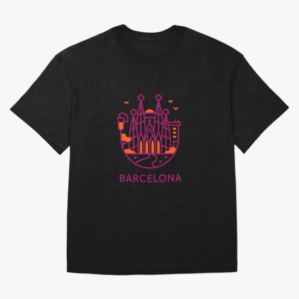 Luggage Barcelona Oversized T-Shirt Carry FIFA World Cup 2026 USA Canada Mexico for Fans of Messi and Cristiano Ronaldo and England, France and Netherlands, Bringing Global Supporter Spirit, Legendary Goals, National Colors and Tournament