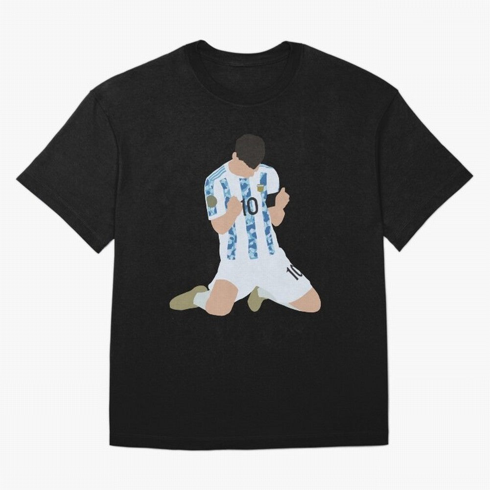 Messi Celebrates Argentina Victory Classic T-Shirt Represent FIFA World Cup 2026 for Fans of Haaland and Spain and Netherlands, Bringing Stadium Chants, National Pride, Trophy Dreams and Unforgettable Football Memories; Created for Match Day
