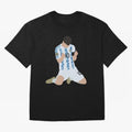 Messi Celebrates Argentina Victory Classic T-Shirt Represent FIFA World Cup 2026 for Fans of Haaland and Spain and Netherlands, Bringing Stadium Chants, National Pride, Trophy Dreams and Unforgettable Football Memories; Created for Match Day