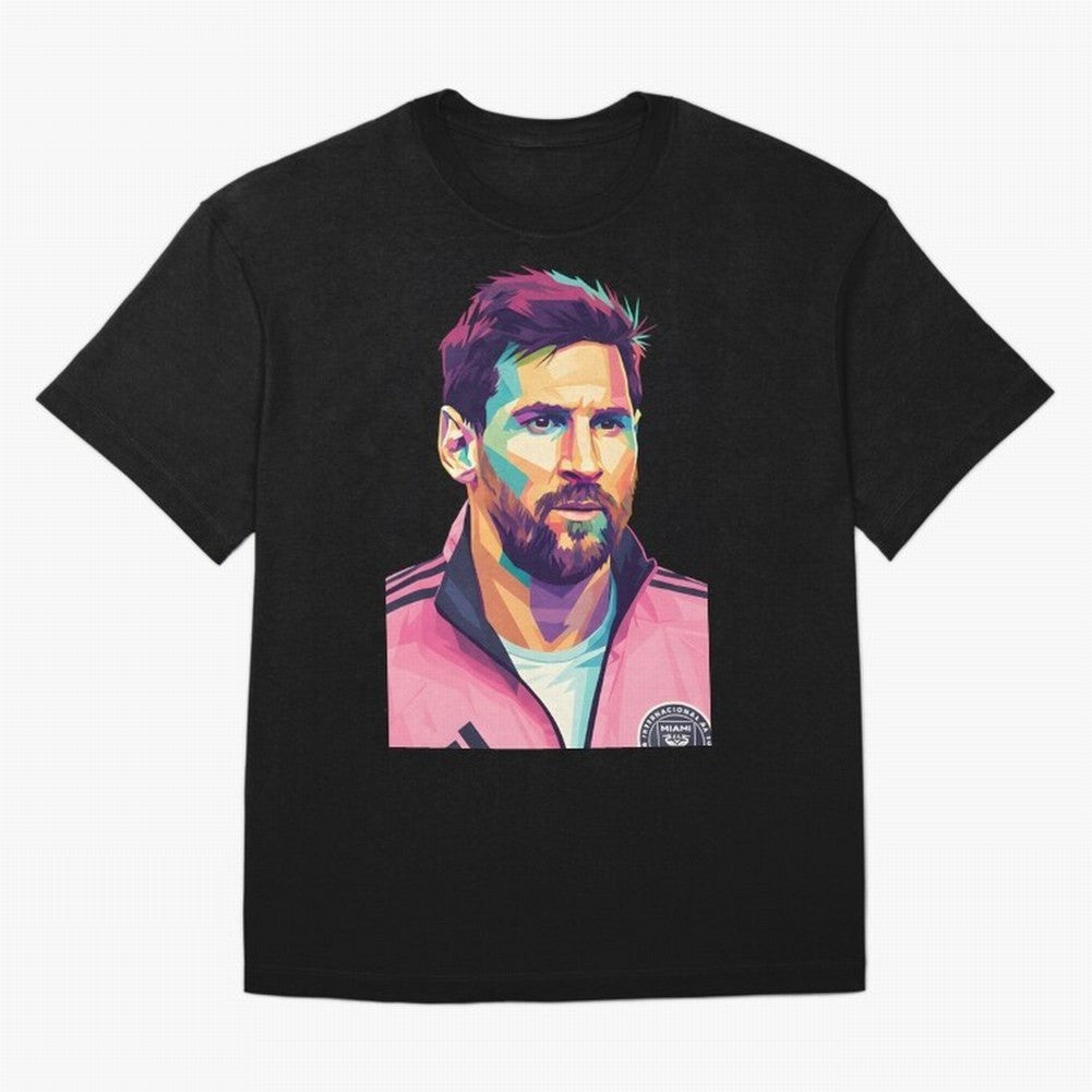 Messi wpap pop art Classic T-Shirt Honor the Football Icons of FIFA World Cup 2026 Spirit, Inspired by England and Germany, Neymar, Haaland and Cristiano Ronaldo, Retro Football Energy, Iconic Rivalries, Trophy Chase Drama and Stadium Atmosphere;