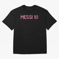 Messi Inter Miami Oversized T-Shirt Stand Out with Spirit from FIFA World Cup 2026 Group Stage Spirit, with Brazil, Haaland, Football Passion, Legendary Performances, Festival Vibes and Supporter Community; Perfect for Supporters Who Want Bold