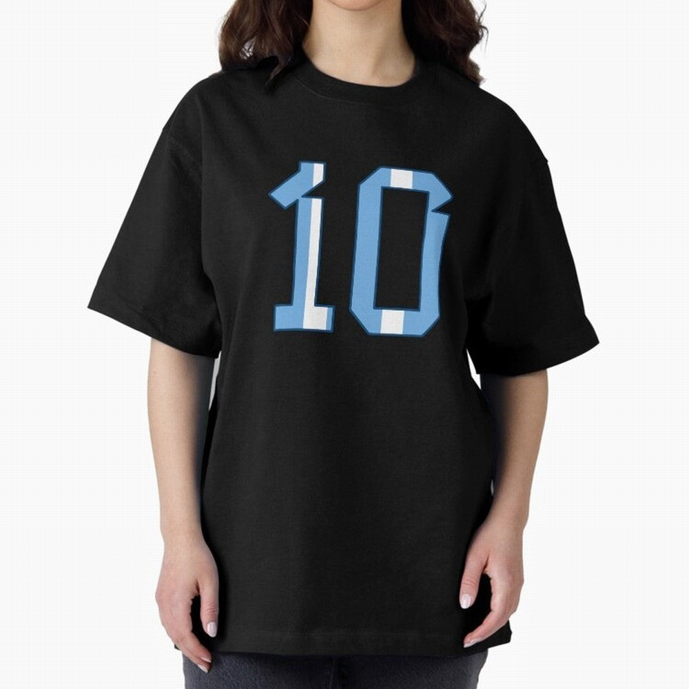 10 - Lionel Messi - Argentina Colours Classic T-Shirt Celebrate Football Heritage in the FIFA World Cup 2026 Group Stage Journey through Haaland and Mbappe Highlights, Portugal, Spain and Germany Pride, Stadium Memories, Football Loyalty,