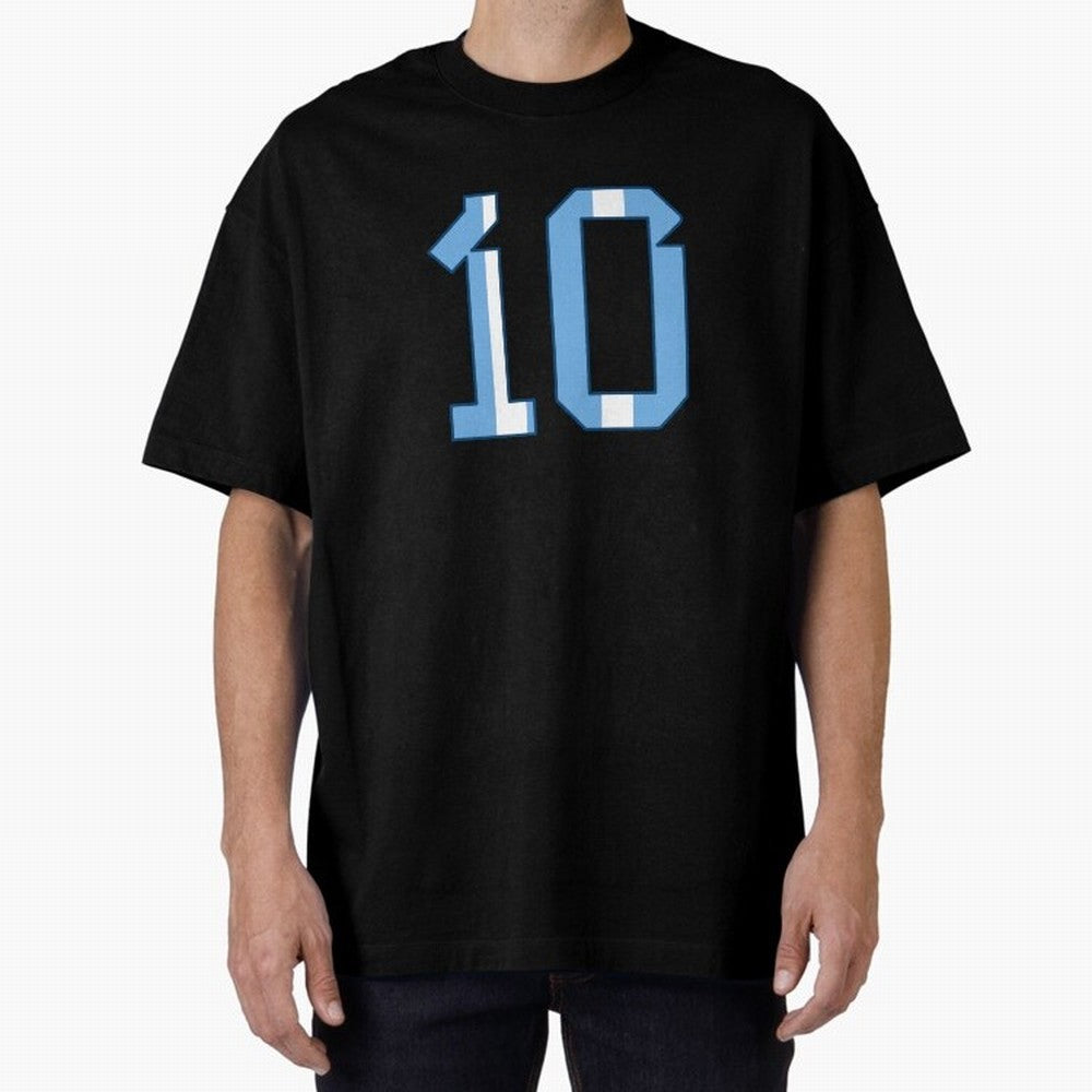 10 - Lionel Messi - Argentina Colours Classic T-Shirt Celebrate Football Heritage in the FIFA World Cup 2026 Group Stage Journey through Haaland and Mbappe Highlights, Portugal, Spain and Germany Pride, Stadium Memories, Football Loyalty,
