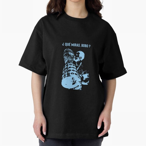 ?Que miras bobo? Oversized T-Shirt Discover FIFA World Cup 2026 Group Stage with Messi, Argentina and Brazil Energy, Sports Nostalgia, International Competition, Famous Players and Unforgettable Victories; Perfect for People Who Love Argentina,