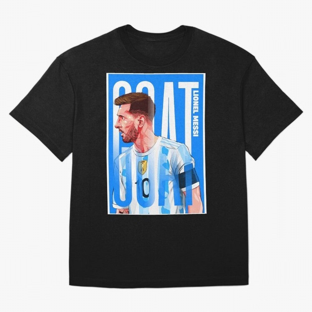 Messi The GOAT Classic T-Shirt Step into Global Football Passion for FIFA World Cup 2026 USA Canada Mexico, Filled with Neymar, Haaland and Cristiano Ronaldo, Netherlands, Match Day Excitement, Supporter Culture, Golden Goals and Global Football