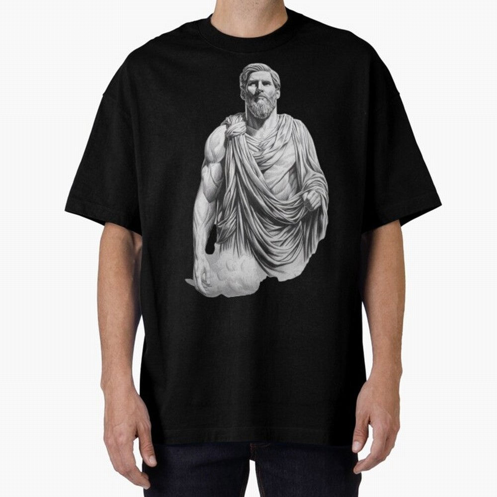 Lionel Messi - Greek God Zeus Classic T-Shirt Celebrate Rivalries and Pride in the FIFA World Cup 2026 USA Canada Mexico Journey through Haaland and Mbappe Highlights, Argentina Pride, Game Day Rituals, Football Legends, Country Pride and the Road