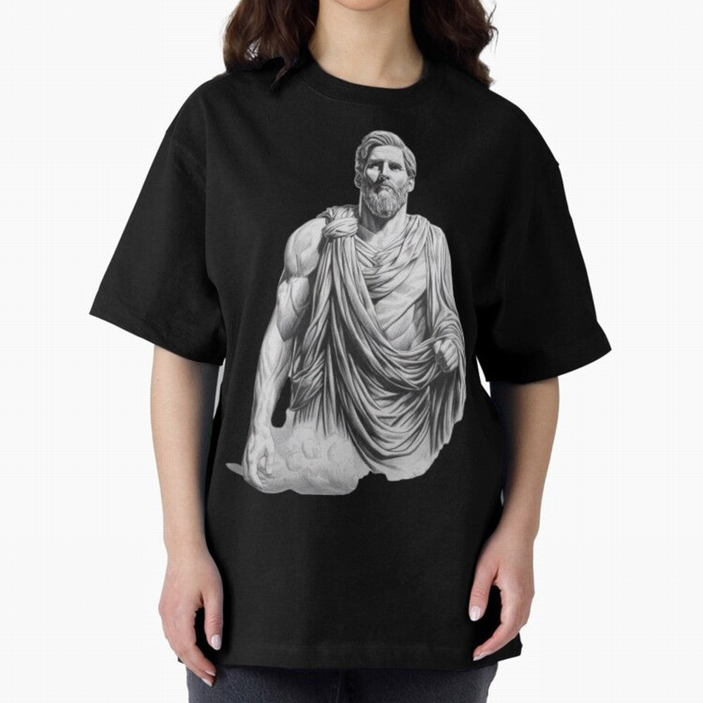 Lionel Messi - Greek God Zeus Classic T-Shirt Celebrate Rivalries and Pride in the FIFA World Cup 2026 USA Canada Mexico Journey through Haaland and Mbappe Highlights, Argentina Pride, Game Day Rituals, Football Legends, Country Pride and the Road