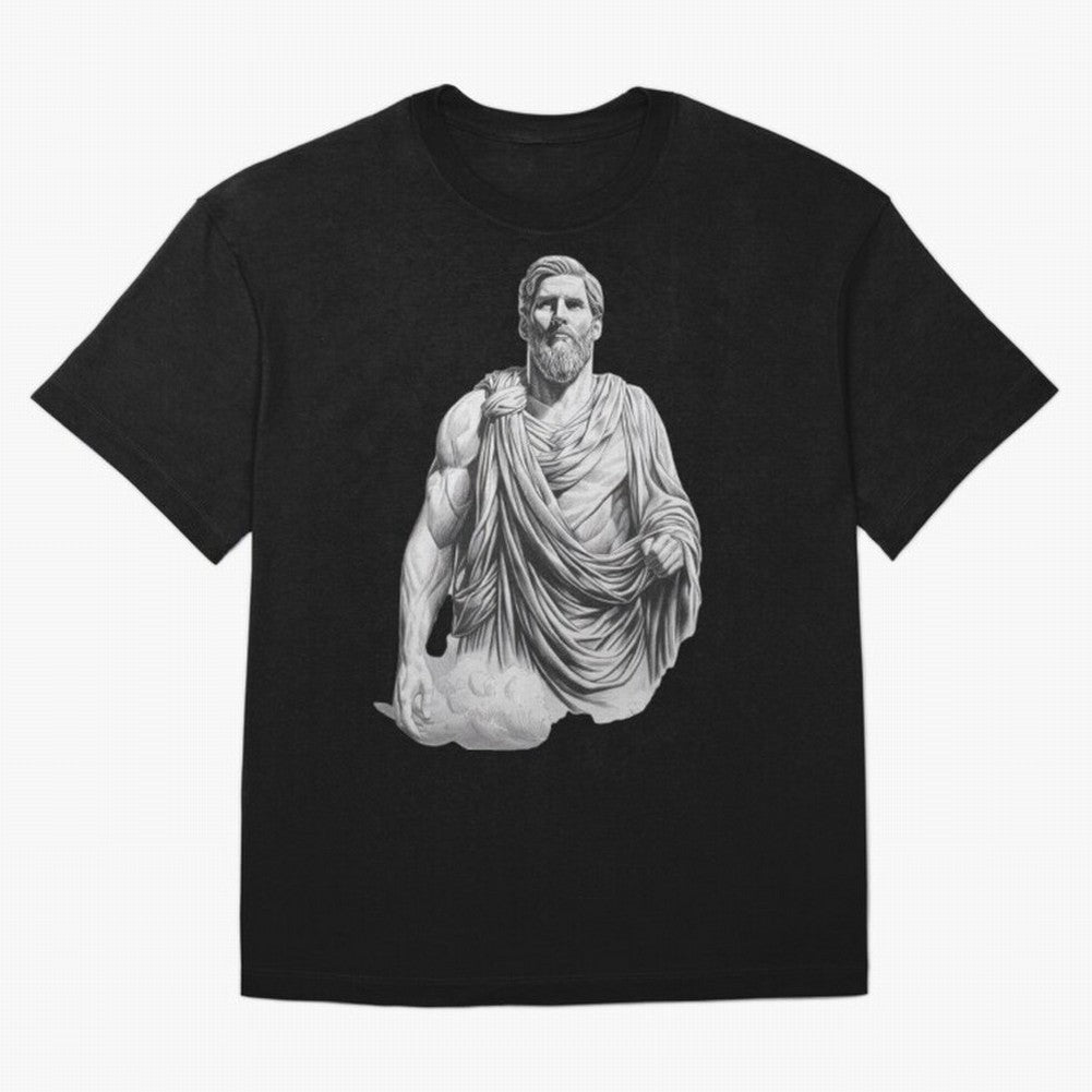 Lionel Messi - Greek God Zeus Classic T-Shirt Celebrate Rivalries and Pride in the FIFA World Cup 2026 USA Canada Mexico Journey through Haaland and Mbappe Highlights, Argentina Pride, Game Day Rituals, Football Legends, Country Pride and the Road