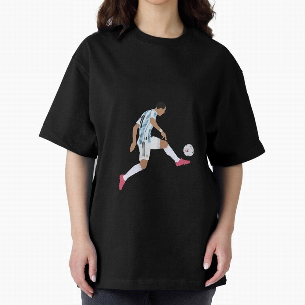 Angel Di Maria Argentina Football Player Classic T-Shirt Keep the Match Day Mood of Match Day Hype around FIFA World Cup 2026 Group Stage, CR7 and Messi, France and Portugal, Champion Mindset, Group Stage Buzz, Knockout Tension and Passionate Fan