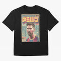 Messi the Goat Japanese Vintage Poster Classic T-Shirt Bring Bold Fan Energy to the FIFA World Cup 2026 Journey through Messi, CR7 and Mbappe Highlights, France Pride, Football History, Final Match Energy, Crowd Noise and Once in a Lifetime