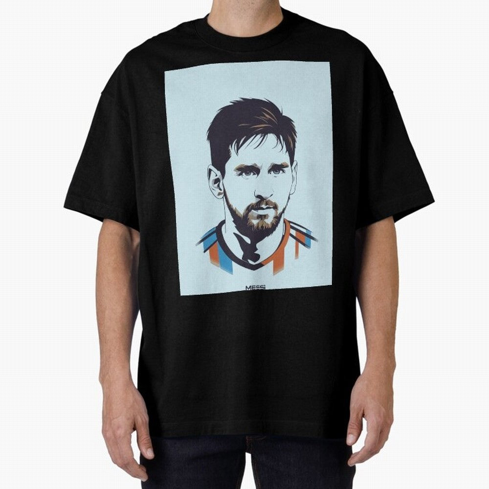 Messi Pop Art Portrait Classic T-Shirt Stand Proud for FIFA World Cup 2026 Capturing Messi, Spain and Netherlands Energy, Football Festival Excitement, Trophy Ambitions, Country Rivalries and Star Player Buzz; Ideal for Fans Who Follow Messi,