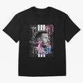 Messi Pop Art Portrait Classic T-Shirt Show Passion for the Stars of Global Football Passion for FIFA World Cup 2026 Group Stage, Featuring Neymar, Argentina, France and Brazil, Worldwide Fan Energy, Dramatic Goals, Stadium Lights and Championship