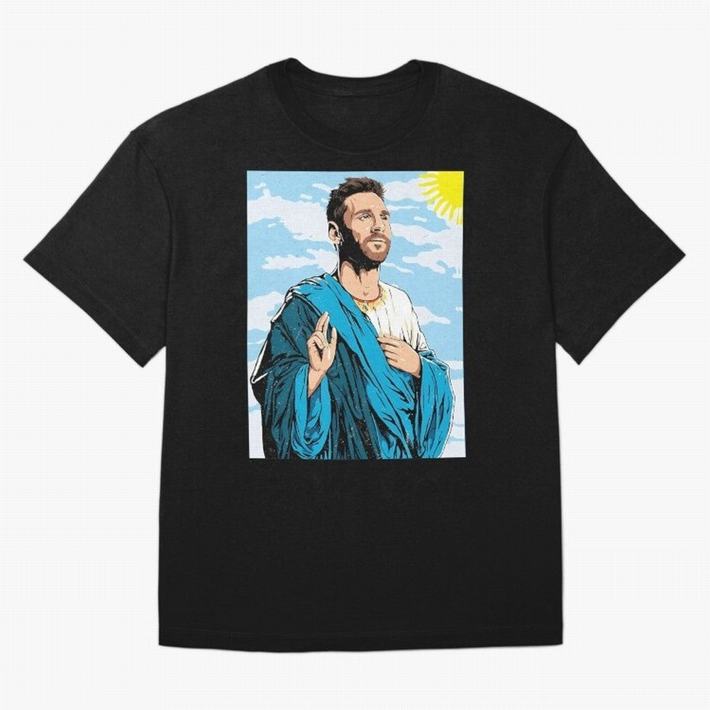 messi god Essential T-Shirt Live the Energy of FIFA World Cup 2026 for Fans of Messi, CR7 and Mbappe and Portugal, Spain and Germany, Bringing Soccer Culture, Superstar Moments, National Team Dreams and Competitive Fire; Perfect for Supporters Who