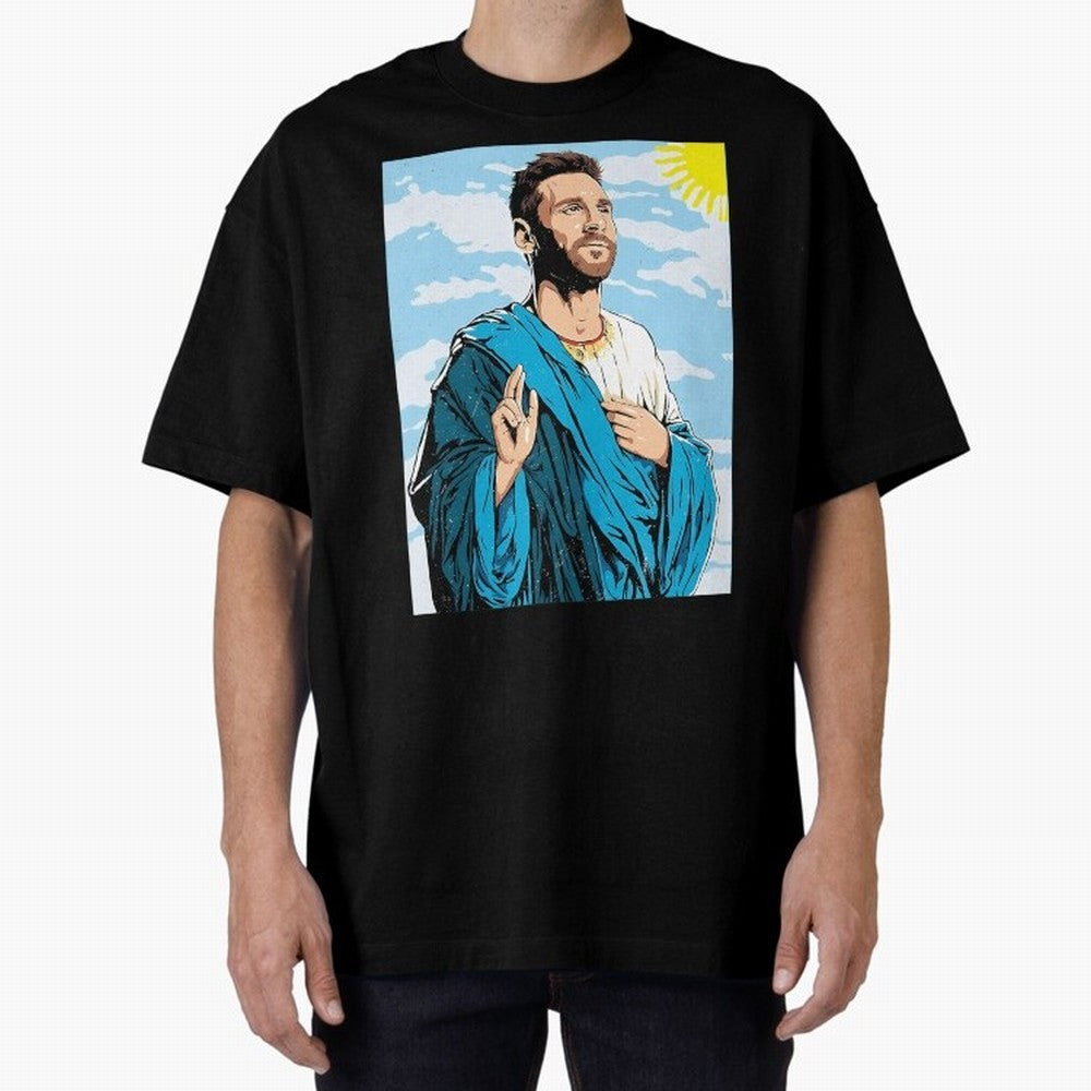 messi god Essential T-Shirt Live the Energy of FIFA World Cup 2026 for Fans of Messi, CR7 and Mbappe and Portugal, Spain and Germany, Bringing Soccer Culture, Superstar Moments, National Team Dreams and Competitive Fire; Perfect for Supporters Who