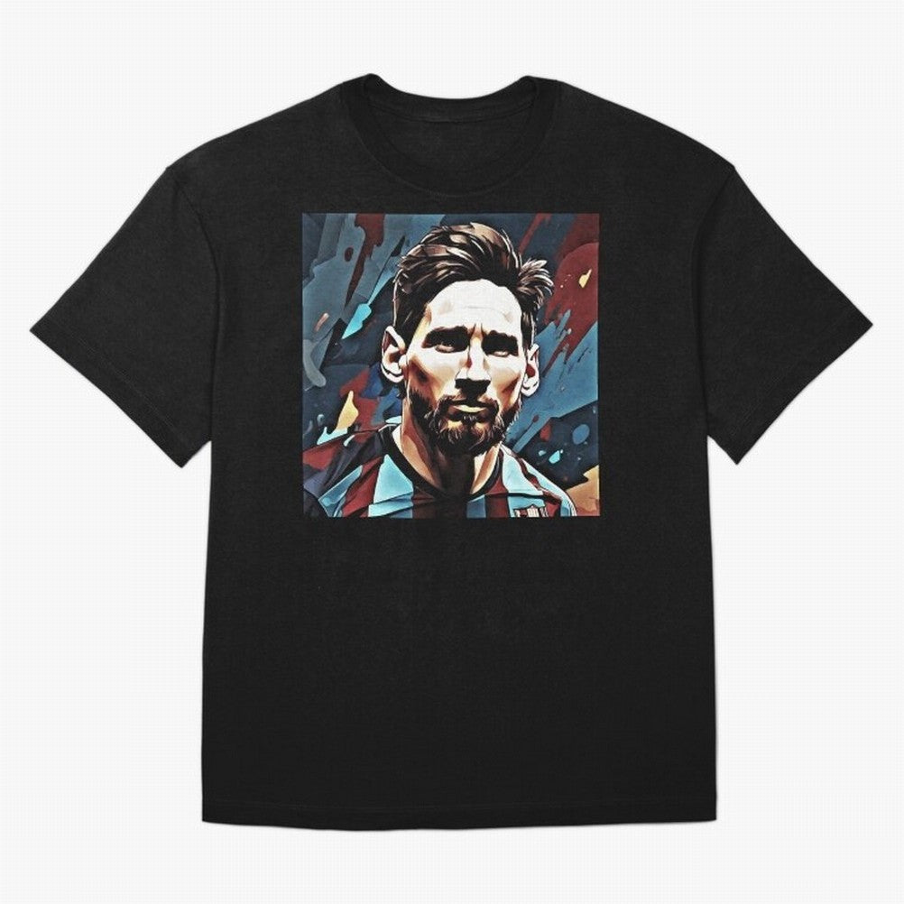 Messi The GOAT Oversized T-Shirt Turn Up for Match Day Hype around FIFA World Cup 2026 USA Canada Mexico, Messi, Neymar and Mbappe, Spain, Sports Nostalgia, International Competition, Famous Players and Unforgettable Victories; Great for Supporters