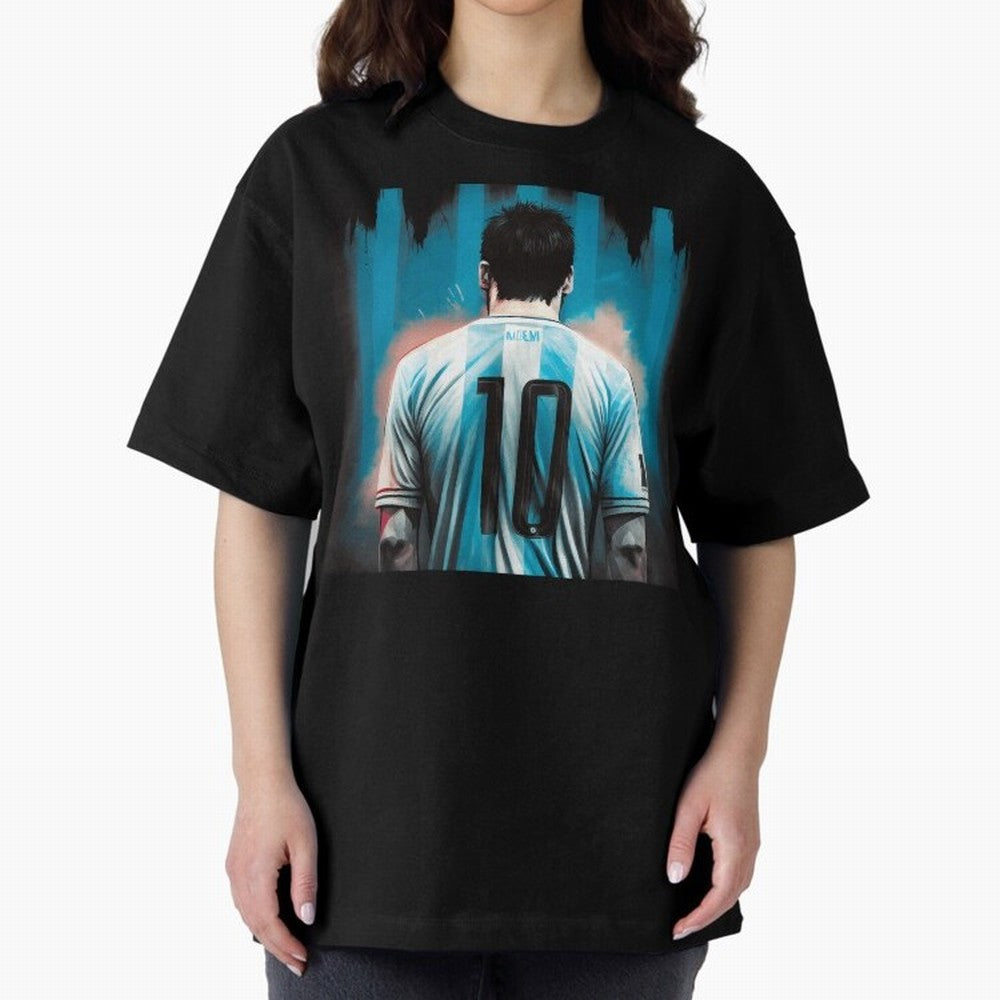 Messi The GOAT Oversized T-Shirt Bring Legendary Rivalry Energy to FIFA World Cup 2026 Featuring Neymar, Haaland and Cristiano Ronaldo, Portugal Energy, Classic Soccer Heritage, Championship Pressure, Fan Loyalty and International Pride; Perfect