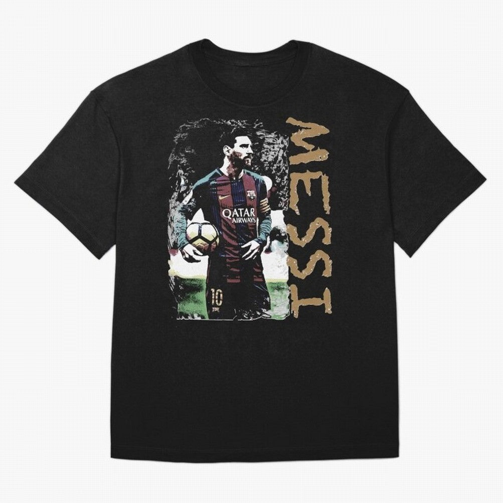 Messi Pop Art Portrait Oversized T-Shirt Experience the Global Stage of FIFA World Cup 2026 Group Stage Built around Mbappe and Neymar, Argentina, France and Brazil Energy, Stadium Chants, National Pride, Trophy Dreams and Unforgettable Football