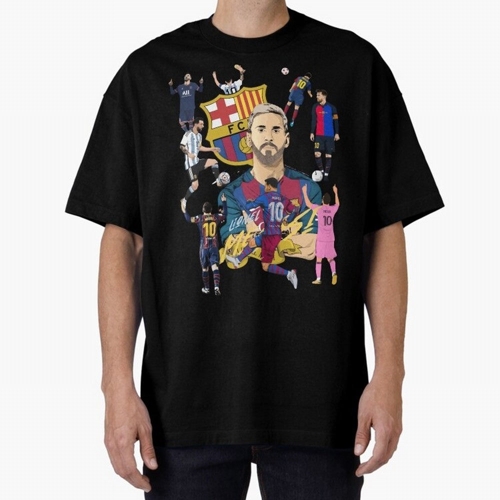 Messi Pop Art Portrait Classic T-Shirt Honor the Beautiful Game during FIFA World Cup 2026 Driven by CR7 and Messi, Netherlands Energy, Championship Spirit, Famous Goals, Roaring Crowds and International Football Unity; Great for Supporters Who