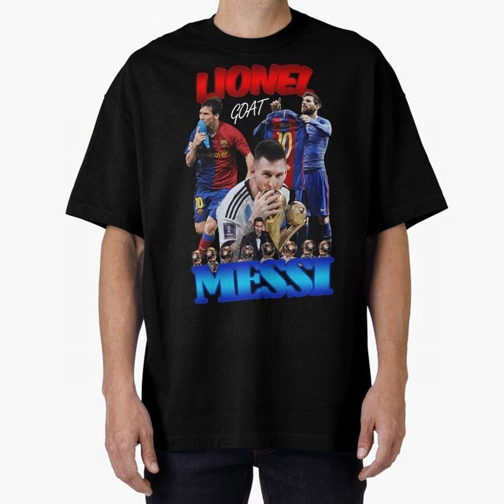 Messi The GOAT Classic T-Shirt Bring Retro Soccer Energy to FIFA World Cup 2026 Group Stage Filled with Cristiano Ronaldo, England and Germany Energy, Game Day Rituals, Football Legends, Country Pride and the Road to the Final; Ideal for Fans Who