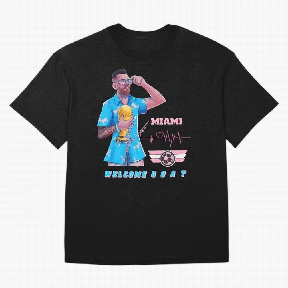 Messi The GOAT Classic T-Shirt Capture FIFA World Cup 2026 Group Stage for Fans of CR7 and Messi and Portugal, Bringing Game Day Rituals, Football Legends, Country Pride and the Road to the Final; Made for Collectors Who Enjoy Iconic Players,