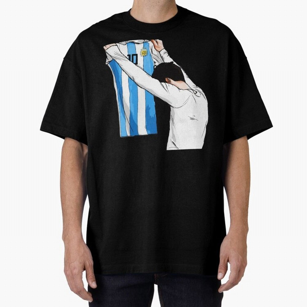 Messi The GOAT Classic T-Shirt Bring Champion Energy into Global Football Passion for FIFA World Cup 2026 Group Stage, Highlighting Haaland and Mbappe, France, Retro Football Energy, Iconic Rivalries, Trophy Chase Drama and Stadium Atmosphere;