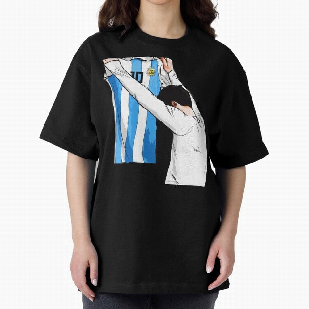 Messi The GOAT Classic T-Shirt Bring Champion Energy into Global Football Passion for FIFA World Cup 2026 Group Stage, Highlighting Haaland and Mbappe, France, Retro Football Energy, Iconic Rivalries, Trophy Chase Drama and Stadium Atmosphere;