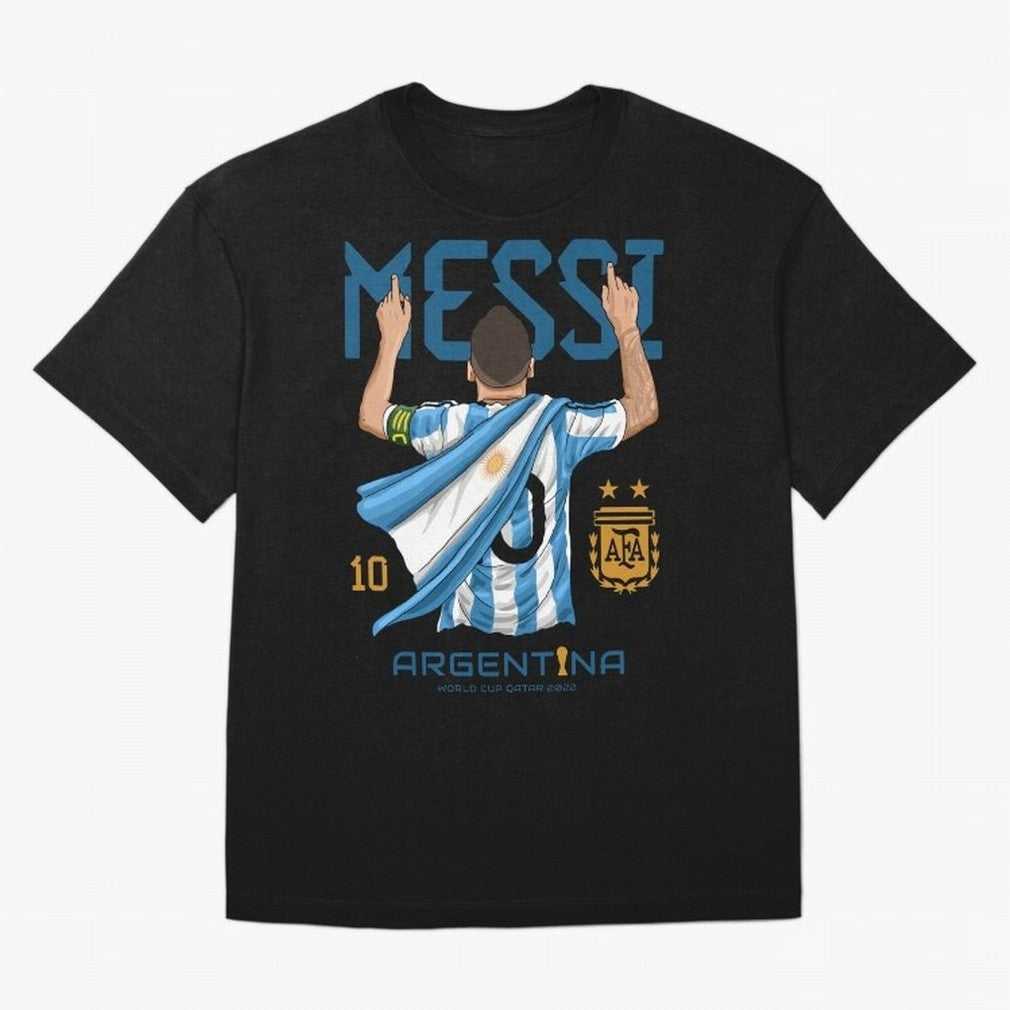 Messi Pop Art Portrait Classic T-Shirt Build the FIFA World Cup 2026 Group Stage Journey through Haaland and Mbappe Highlights, England and Germany Pride, Football Passion, Legendary Performances, Festival Vibes and Supporter Community; Built for