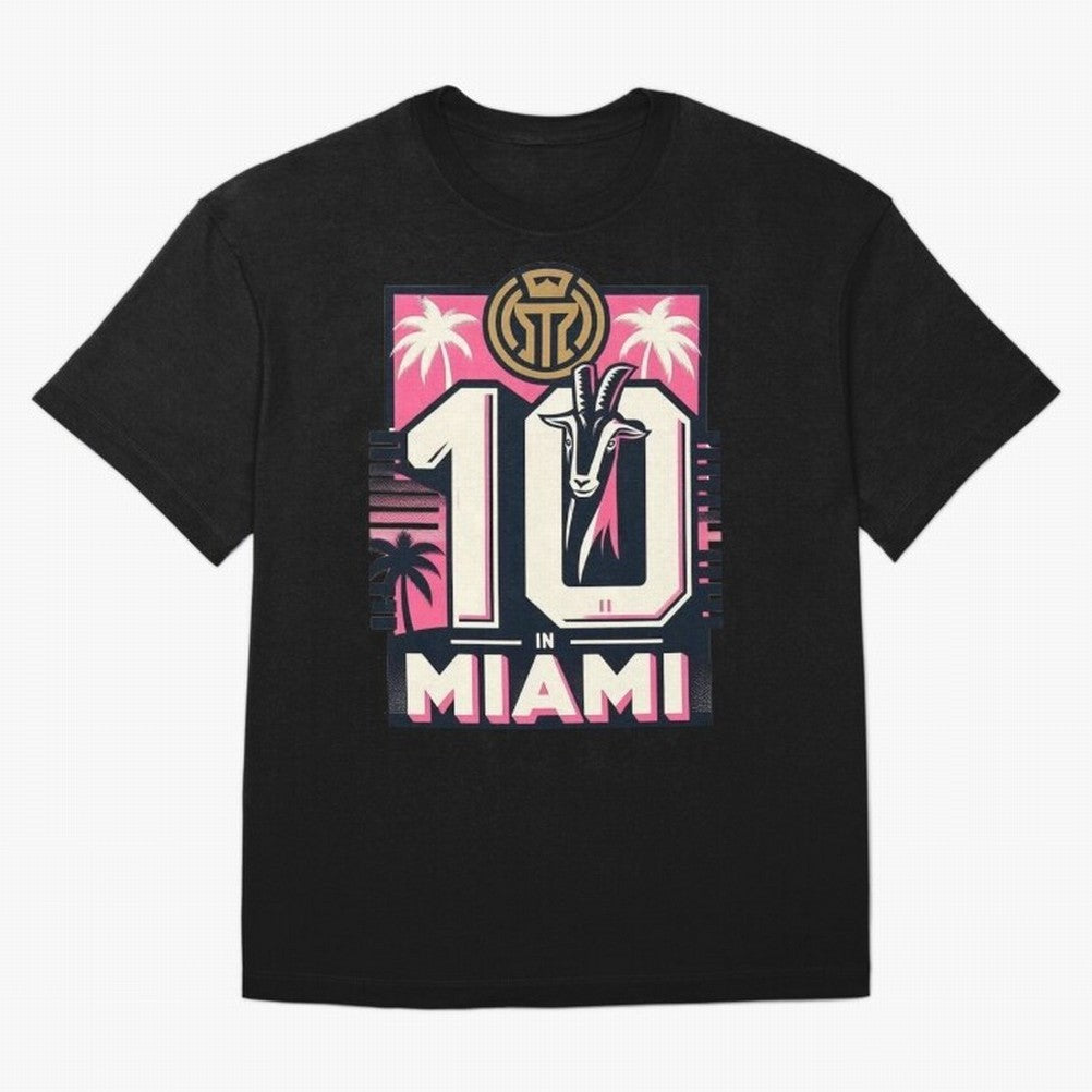 Messi The GOAT Oversized T-Shirt Feel the Trophy Chase of FIFA World Cup 2026 USA Canada Mexico Spirit, Centered on England, France and Netherlands, Cristiano Ronaldo, Worldwide Fan Energy, Dramatic Goals, Stadium Lights and Championship