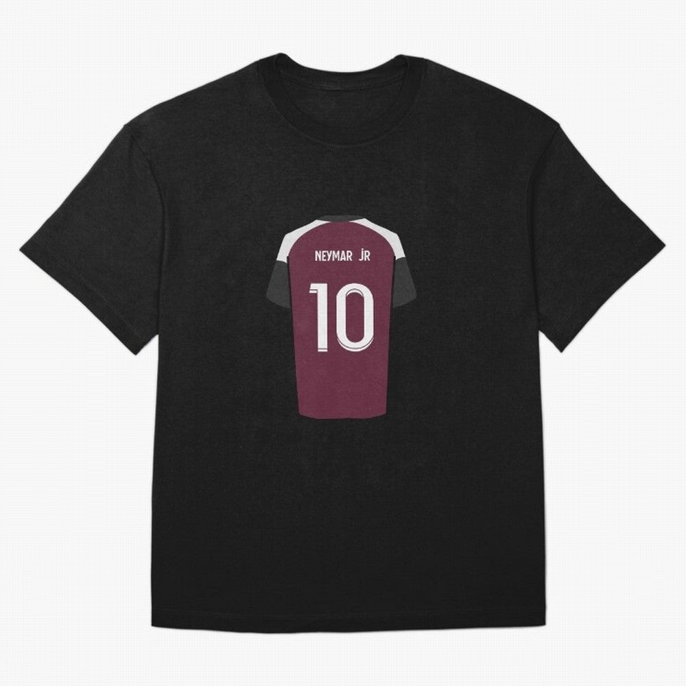 Neymar 2020/21 Jersey Oversized T-Shirt Turn Every Weekend Toward Global Football Passion for FIFA World Cup 2026 USA Canada Mexico, Centered on Haaland and Mbappe, Argentina, France and Brazil, Championship Spirit, Famous Goals, Roaring Crowds and