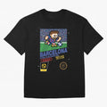 FC Barcelona (8-bit Football / Soccer Videogame Cart) Essential T-Shirt Back the Journey through FIFA World Cup 2026 Driven by Neymar, Haaland and Cristiano Ronaldo, England and Germany Energy, Game Day Rituals, Football Legends, Country Pride and
