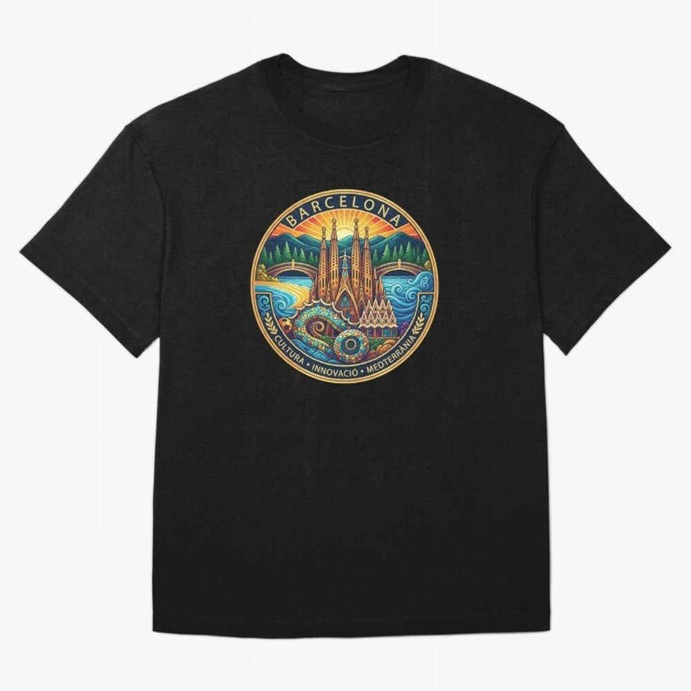 BARCELONA Oversized T-Shirt Cheer through Every Moment of Match Day Hype around FIFA World Cup 2026, CR7 and Messi, England, France and Netherlands, Champion Mindset, Group Stage Buzz, Knockout Tension and Passionate Fan Culture; Perfect for People