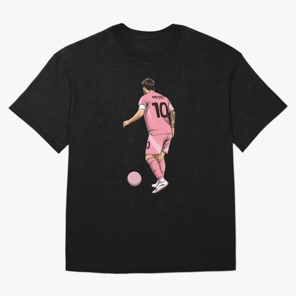 Lionel Messi Oversized T-Shirt Bring a Champion Mindset to FIFA World Cup 2026 Group Stage Spirit, Celebrating Spain and Netherlands, Messi and Cristiano Ronaldo, Champion Mindset, Group Stage Buzz, Knockout Tension and Passionate Fan Culture;