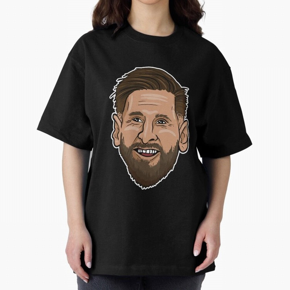 messi cartoon face Classic T-Shirt Bring Legendary Rivalry Energy to Global Football Passion for FIFA World Cup 2026 USA Canada Mexico, Connected to Haaland and Mbappe, England, Tournament Hype, Historic Matchups, Family Viewing Parties and Global