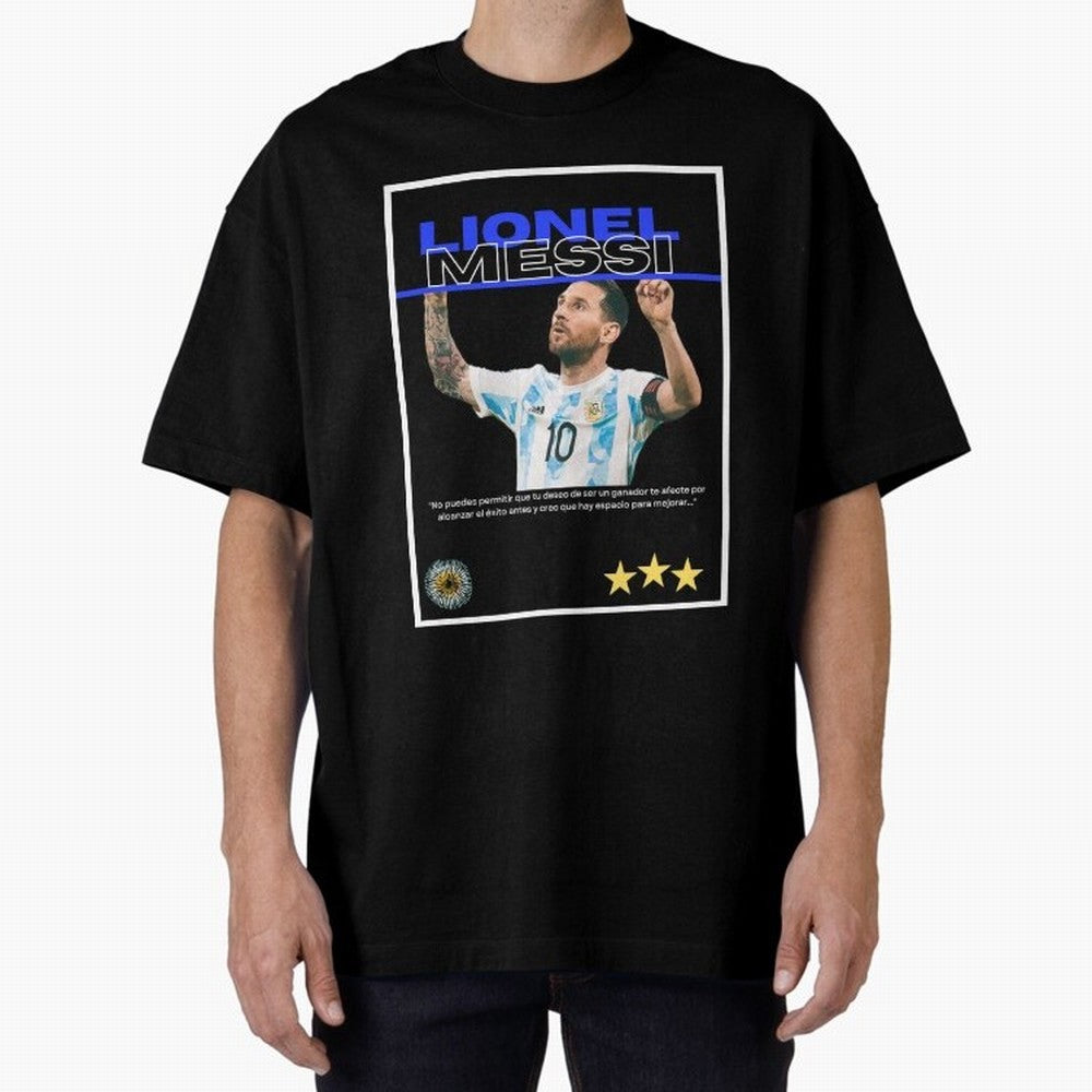 LIONEL MESSI 10 Classic T-Shirt Live for the Drama of FIFA World Cup 2026 Group Stage for Fans of Messi, CR7 and Mbappe and Argentina and Brazil, Bringing Vintage Soccer Flavor, Modern Football Stars, National Flags and Final Night Emotion; Ideal